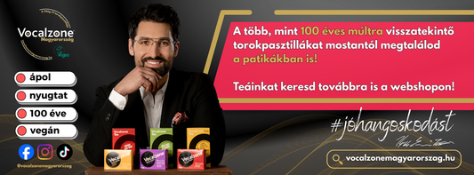 A több, mint 100 éves világhírű étrend-kiegészítő torokpasztillák végre megérkeztek a patikákba!