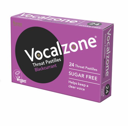 Vocalzone torokpasztilla – Cukormentes Feketertibizli ízben
