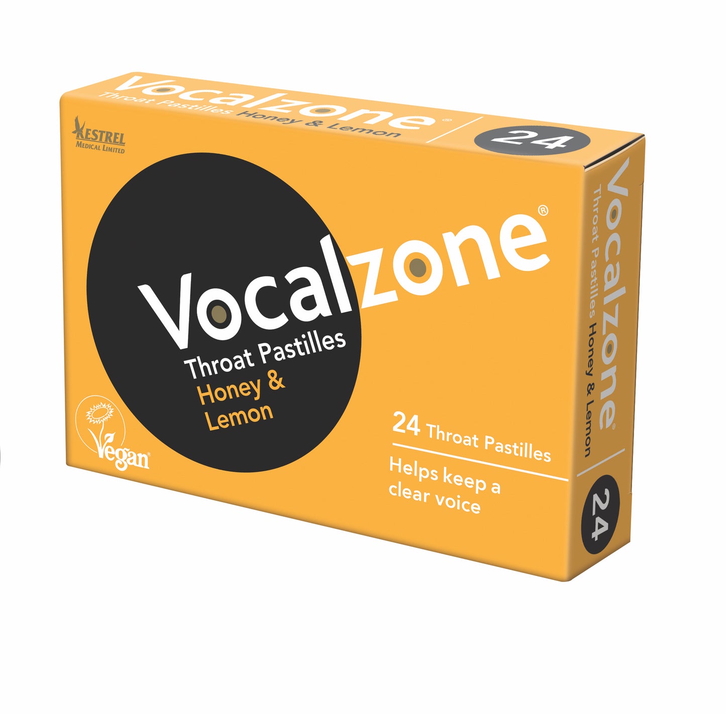 Vocalzone torokpasztilla – Méz & Citrom ízben