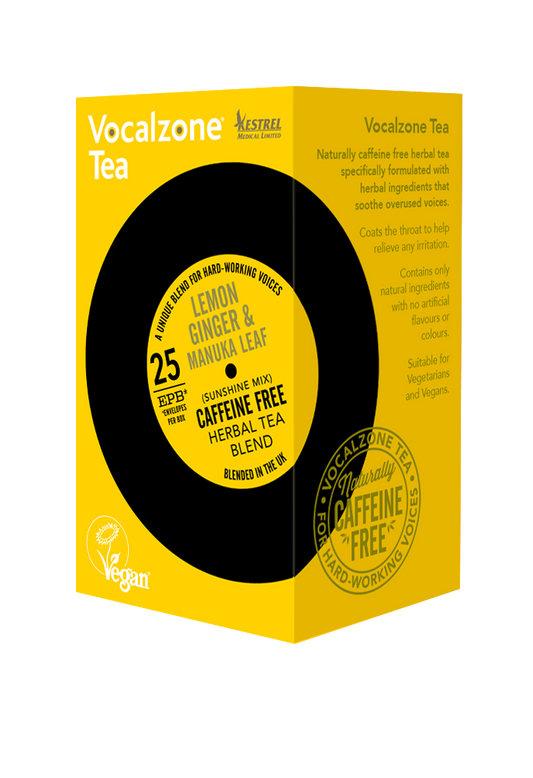 Vocalzone Tea - Citrom, Gyömbér & Manuka levél ízben